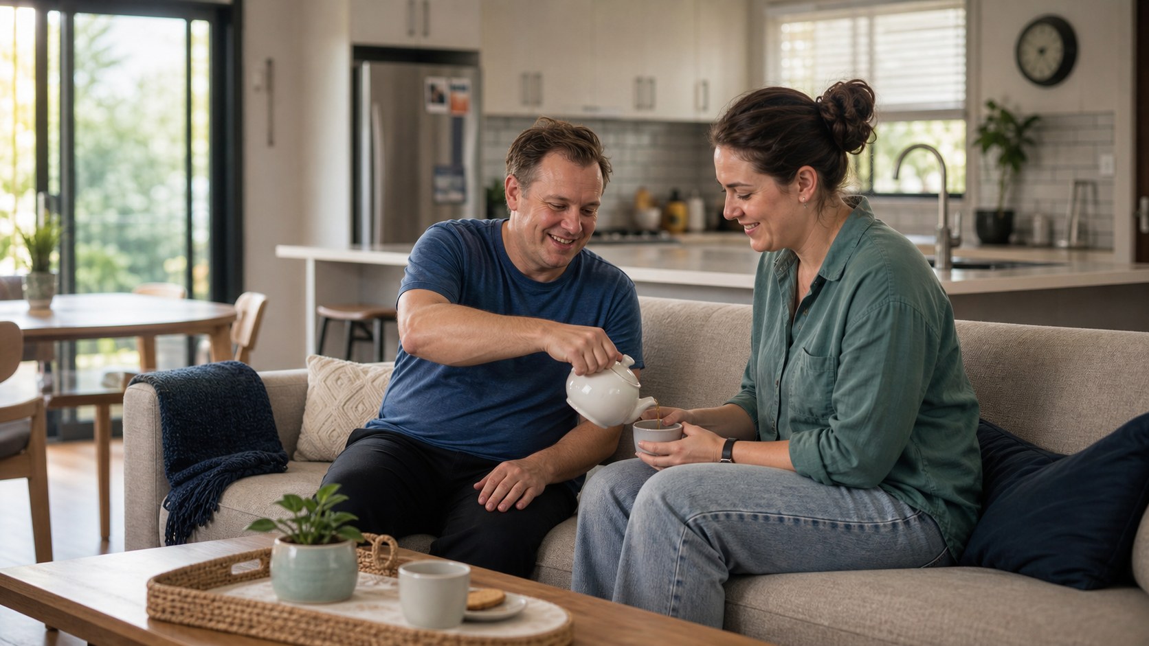 Supported living and respite support in a clear home setting